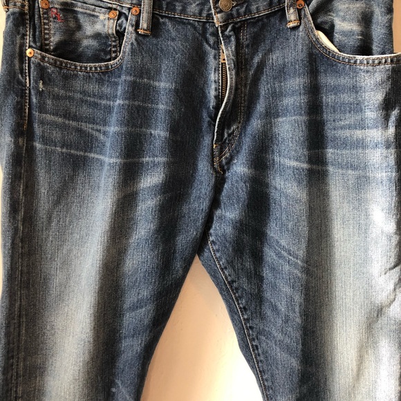 Ralph Lauren bootcut fit men’s jeans 36 x 30 - Picture 8 of 16